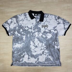 G59 Records MOAB Polo Shirt Grey59 Mens XL Gray Black Polo Streetwear